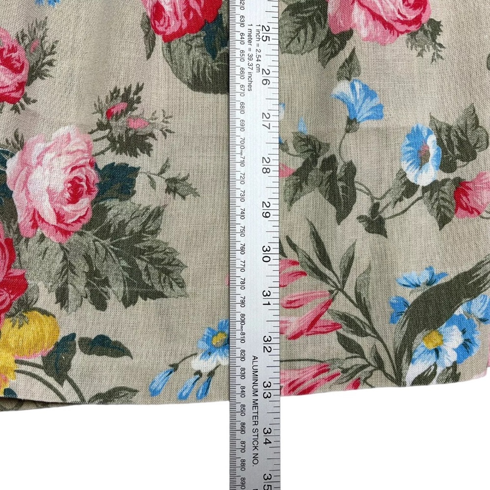 Vintage Floral Print Maxi Skirt Womens Medium 90s Y2K - Picture 8 of 13